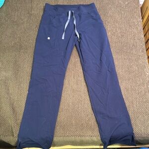 Figs Womens, Navy Blue Pants, Small